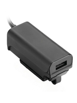 Podwójna, wodoodporna ładowarka USB Lampa Usb-Fix Trek z mocowaniem do kierownicy motocykla [szybkie ładowanie; 5400 mA; 12/24 V]