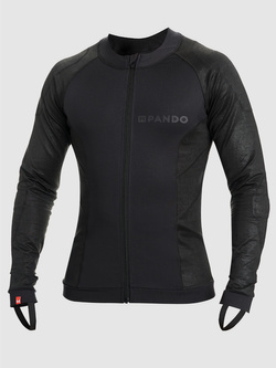 Koszula motocyklowa z ochraniaczami Pando Moto Shell UH 03 czarna