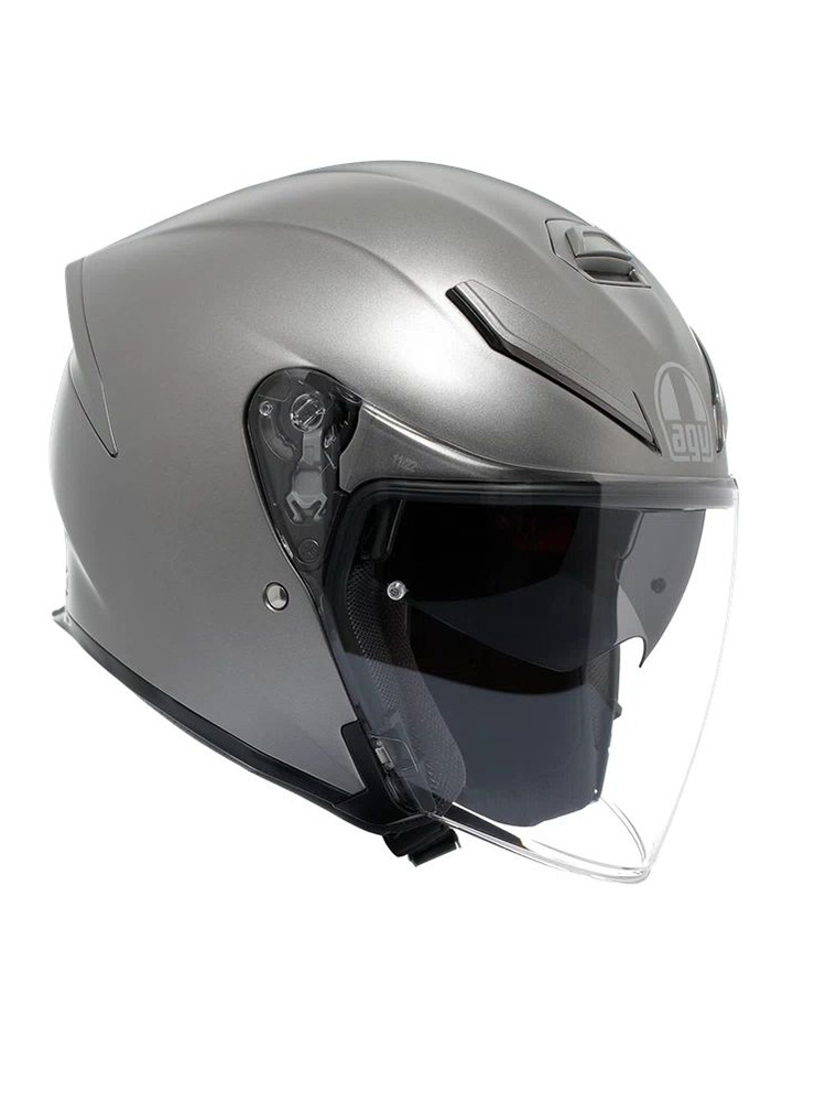 Kask otwarty AGV K-5 Jet Evo szary matowy