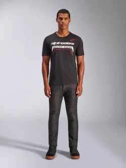 Koszulka z krótkim rękawem Alpinestars Q3 CSF czarna