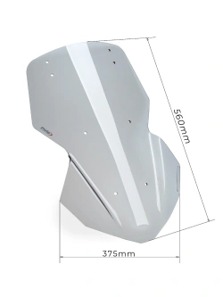 Szyba motocyklowa turystyczna PUIG Yamaha Tracer 7/GT (25-) lekko przyciemniana