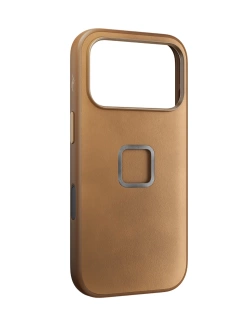 Etui Peak Design Mobile Everyday Clarino Case iPhone 17 Pro brązowe 