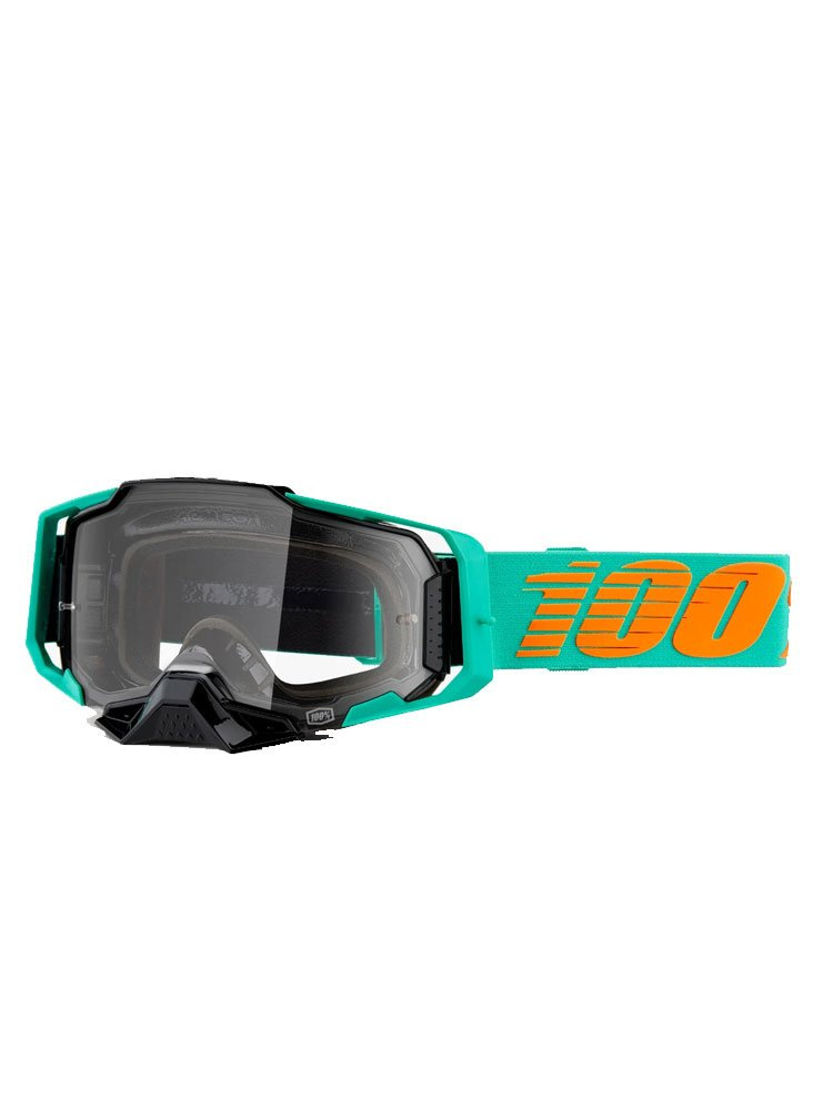 Gogle motocyklowe 100% Armega błękitno-czarne