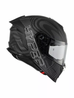 Kask integralny Premier Hyper Carbon PS 8 BM czarno-biały matowy