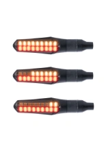 Uniwersalne kierunkowskazy sekwencyjne LED tylne Oxford Nightrider Duo (2 sztuki)