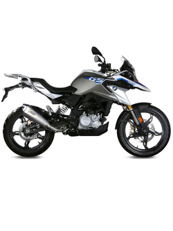 Pełny układ wydechowy (Delta Race) MIVV do BMW G310GS (17-) srebrny