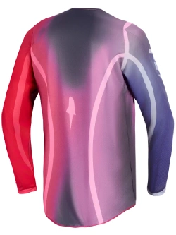 Bluza cross damska Alpinestars MX Stella Fluid Kepler fioletowo-czerwona