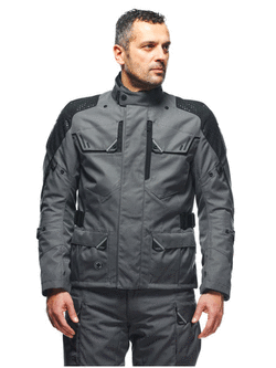 Kurtka motocyklowa tekstylna Dainese Ladakh 3L D-Dry szaro-czarna