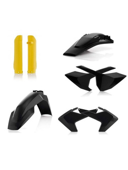 Pełny zestaw plastików Acerbis czarny-fluo Husqvarna FE/ TE [17-19]