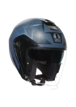 Kask otwarty AGV Irides Trieste niebiesko-szary matowy