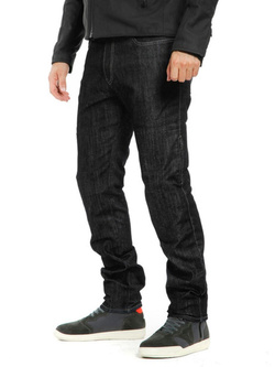 Jeansy motocyklowe Dainese Denim Regular Tex czarne