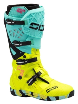 Buty enduro Sidi Crossair X biało-niebiesko-czerwone