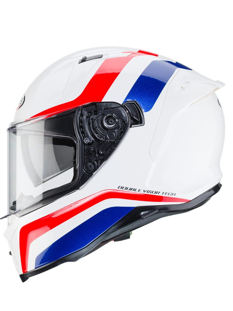Kask integralny Caberg Avalon Blast biało-niebieski