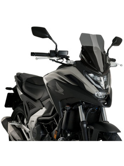 Szyba motocyklowa sportowa PUIG Honda NC750X/DCT (21-24) mocno przyciemniana