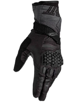 Rękawice motocyklowe Leatt Hydradri 5.5 Stealth czarno-szare
