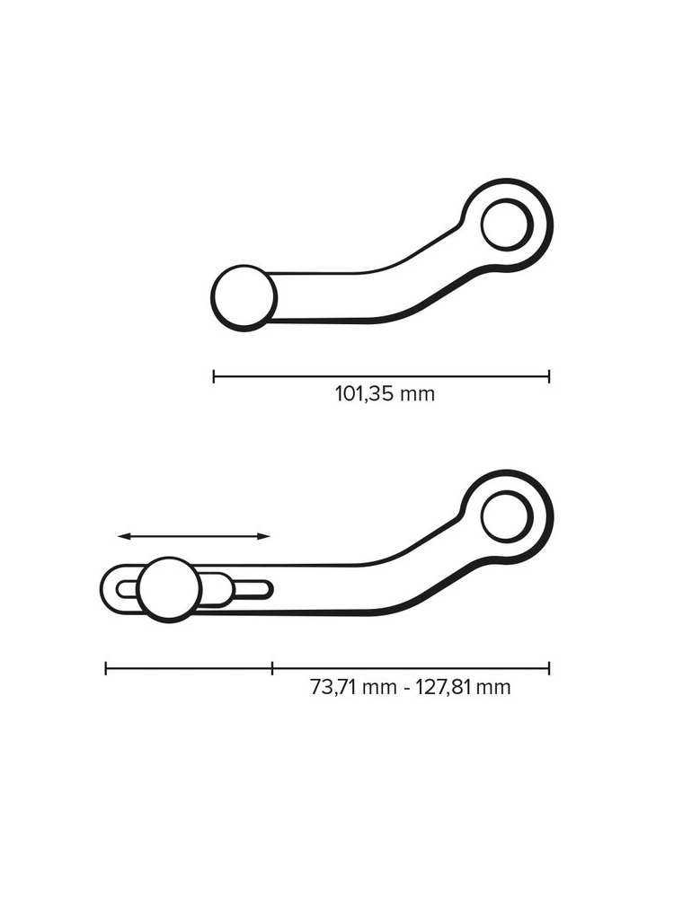 Dźwignia zmiany biegów Sw-Motech BMW F 800 GT (11-19), F 800 R (08-)