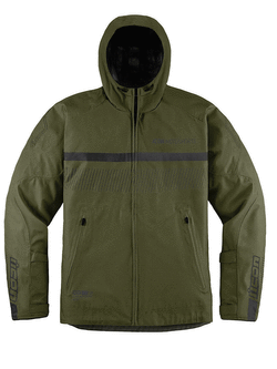 Kurtka motocyklowa tekstylna Icon PDX3 zielona