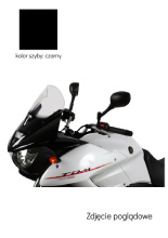 Szyba motocyklowa MRA Racing "R" Yamaha TDM 900 [02-] czarna