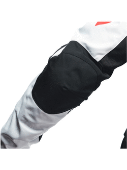 Kurtka motocyklowa tekstylna Dainese Desert Tex szaro-czarno-niebieska