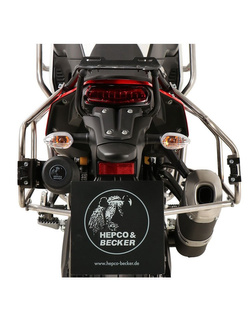 Zestaw: kufry boczne + stelaże Hepco&Becker Xplorer Cutout Yamaha Tenere 700/Rally (19-24)