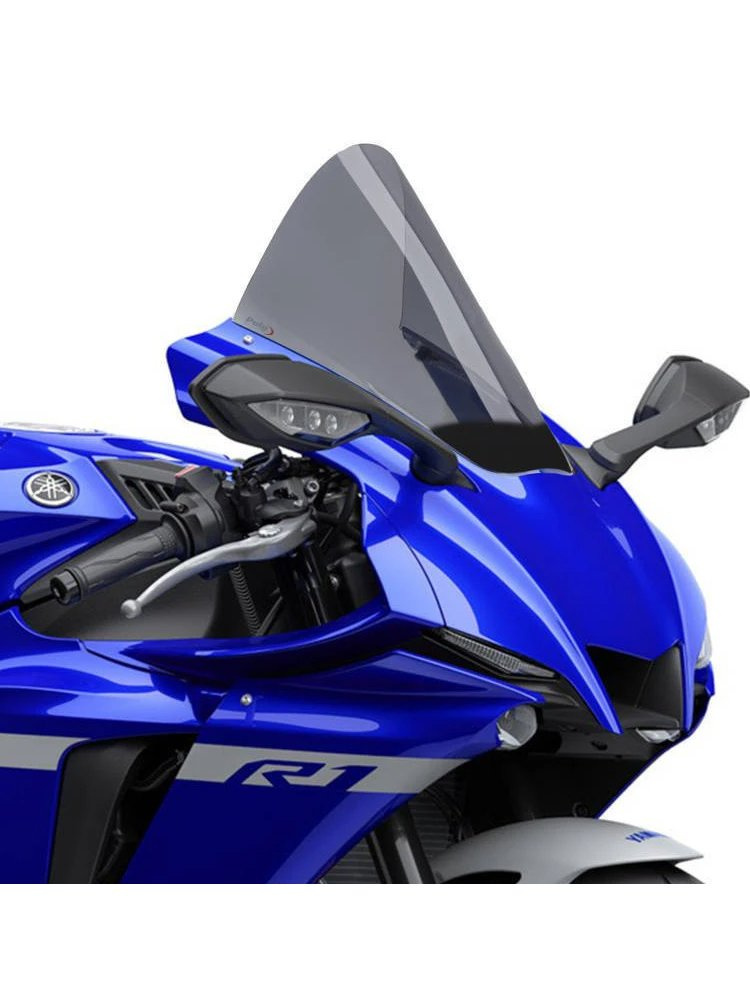 Szyba wyścigowa PUIG Yamaha YZF-R1/YZF-R1M (20-)/YZF-R1 RACE (24-) mocno przyciemniana