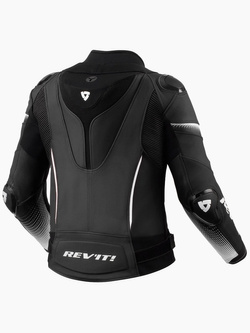 Kurtka motocyklowa damska skórzana REV’IT! Xena 4 Pro czarno-biała