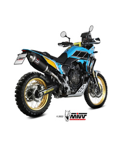Tłumik motocyklowy Slip-On (Dakar) MIVV do Yamaha Tenere 700 (19-) srebrny