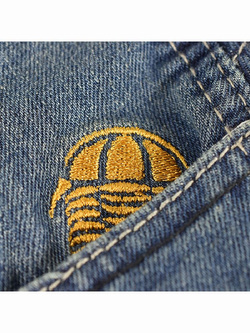 Jeansy motocyklowe damskie Trilobite Parado niebieskie