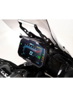 Zabezpieczenie antykradzieżowe wyświetlacza "TFT" Touratech z osłoną przeciwsłoneczną BMW R 1300 GS/ Adventure czarne