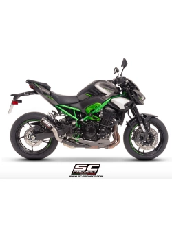 Tłumik motocyklowy SC-Project CR-T Kawasaki Z900 (25-) carbon [z osłoną termiczną]