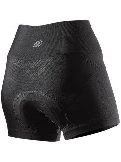 Bokserki termoaktywne damskie SIXS 4-Season z wkładką amortyzującą czarne