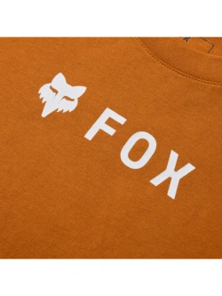 Koszulka z krótkim rękawem damska FOX Absolute brązowa
