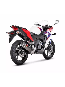 Pełny układ wydechowy Akrapovič Honda CBR 125 R (11-16) tytanowy [bez homologacji]