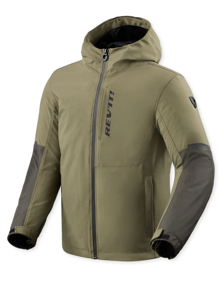 Kurtka motocyklowa tekstylna REV’IT! Traffic 2 H2O zielona