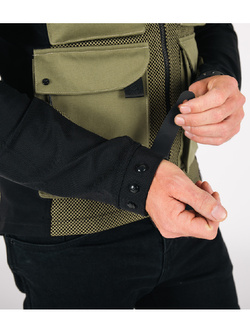 Koszula z ochraniaczami Knox Tor DUO czarno-zielona