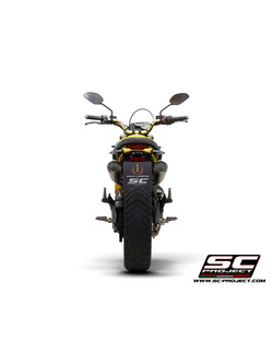 Komplet dwóch tłumików SC-Project Conic 70's Stainless steel (Slip on) - Ducati Scrambler 1100 [18-19]
