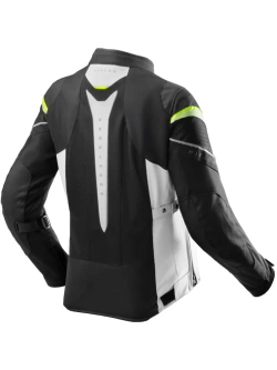Kurtka motocyklowa damska tekstylna Rebelhorn Hiflow V czarno-szaro-żółta