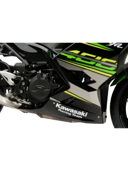 Pokrywy dekli silnika PUIG Kawasaki Ninja 400 (18-24) czarne