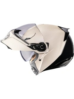 Kask modułowy Icon Threshold™ Steady State biało-czarny