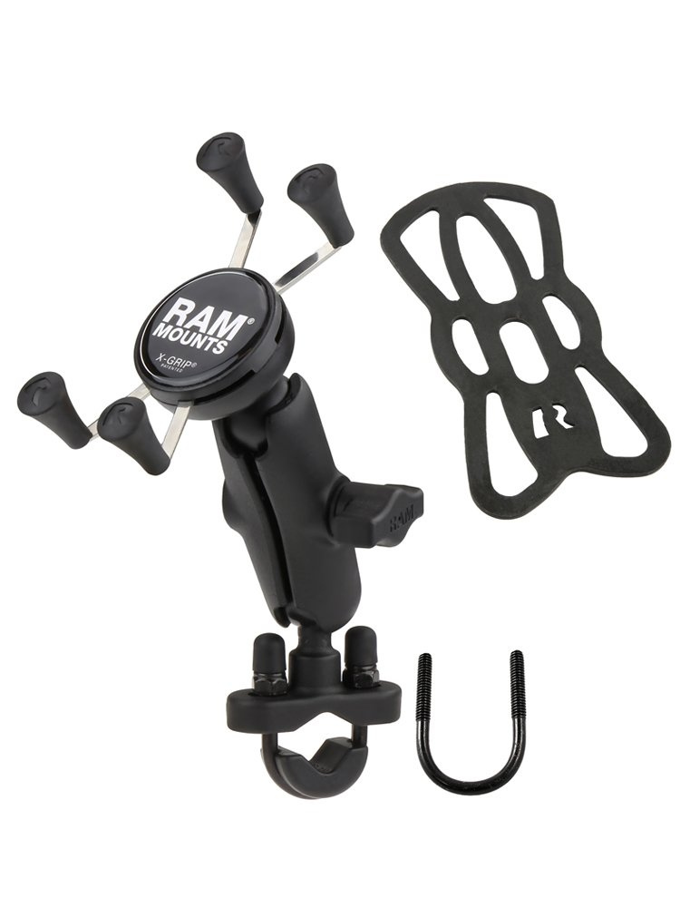 Uchwyt X-Grip RAM montowany do ramy kierownicy