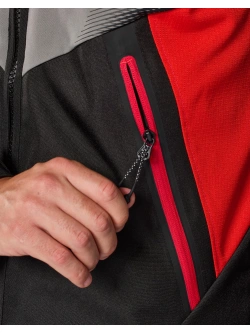 Kurtka motocyklowa tekstylna REV’IT! Control H2O czarno-czerwona