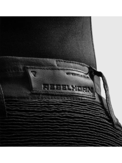 Jeansy motocyklowe damskie Rebelhorn Roxy czarne
