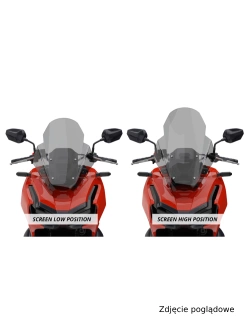 Szyba turystyczna PUIG Honda ADV 150 (23)/ ADV 160 (23-24) przeźroczysta