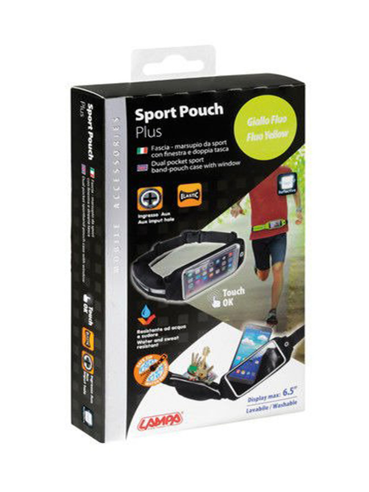 Etui sportowe na telefon Lampa żółte