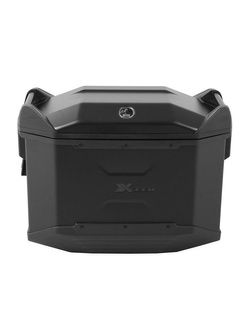 Kufer boczny aluminiowy Hepco&Becker Xceed Jet 38 lewy, czarny [pojemność: 38 l]