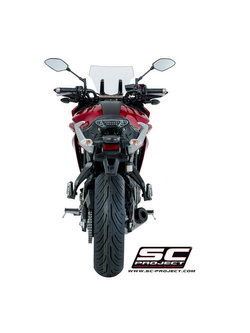 Pełny system 2-1 Matt Gray z tłumikiem stożkowym Matt Gray SC-Project do Yamaha TRACER 700 [16-17]