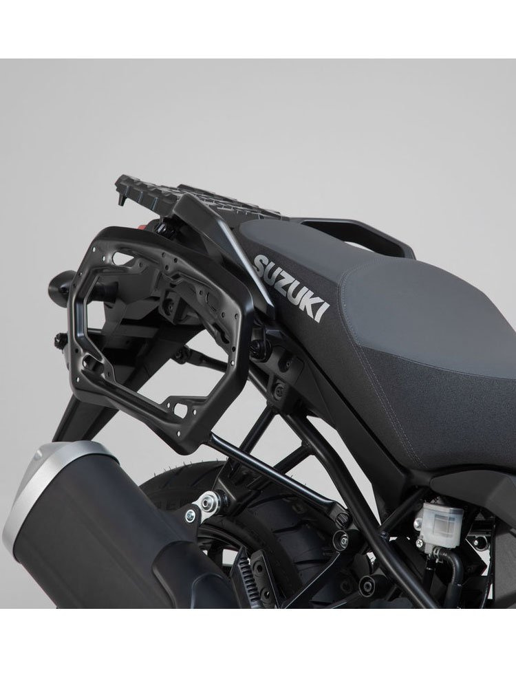 Zestaw: kufry boczne + stelaż ABS Aero System Sw-Motech do Suzuki V-Strom 1000 (16-)