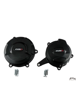 Pokrywy dekli silnika PUIG Ducati Panigale V4 (18-24)/ SP2 (22-23)/ R( 20-24)/ S (18-24) czarne