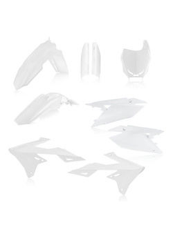 Pełny zestaw plastików Acerbis Suzuki RMZ 250 (19-24)/ 450 (18-24) biały