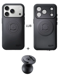 Zestaw: etui na telefon iPhone 17 Pro + uchwyt kulowy Pro SPC+ SP Connect
